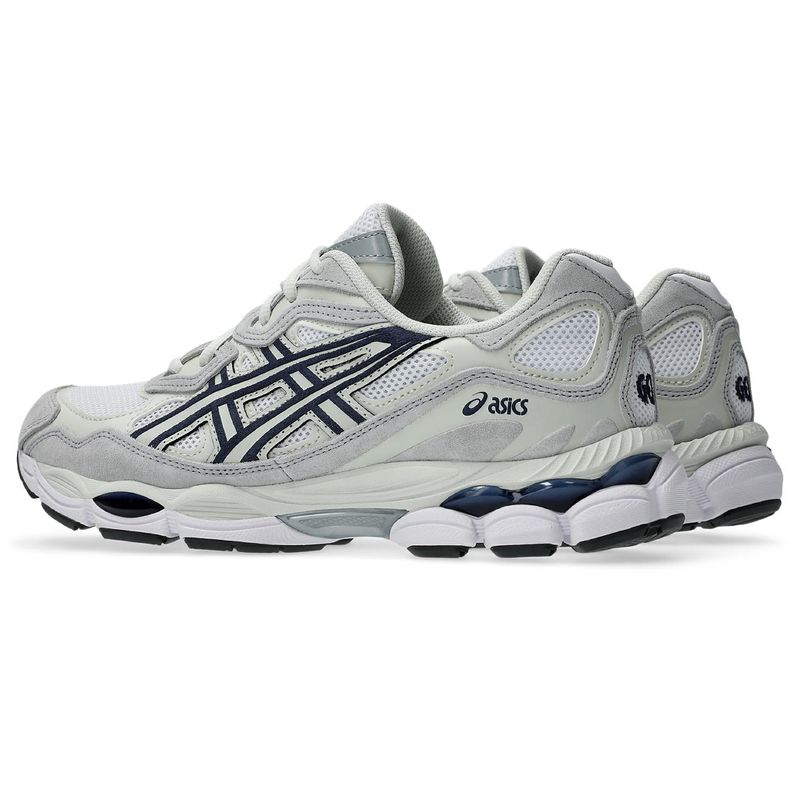 Zapatillas ASICS GEL-Nyc White/Midnight Unisex - 4