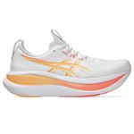 Zapatillas ASICS GEL-Nimbus 28 White/Sun Coral Mujer - 0