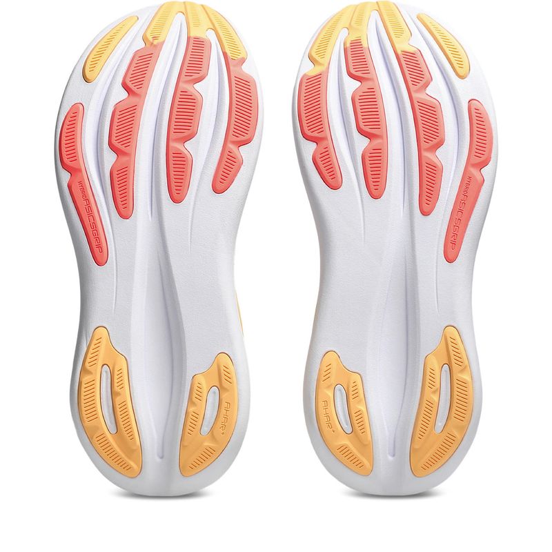 Zapatillas ASICS GEL-Nimbus 28 White/Sun Coral Mujer - 5