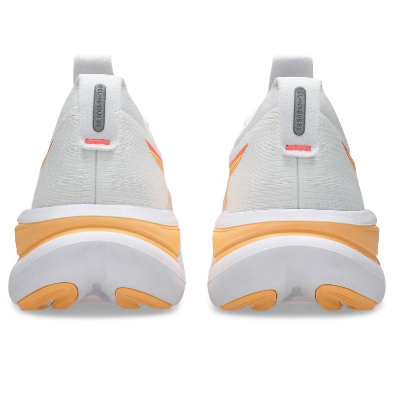 Zapatillas ASICS GEL-Nimbus 28 White/Sun Coral Mujer - 6