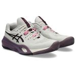 Zapatillas ASICS GEL-Resolution X Clay Soft Oat/Dark Aubergine Mujer - 2