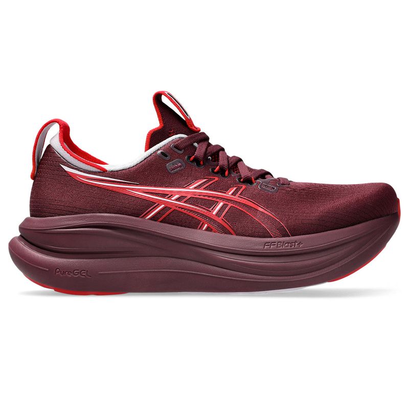 Zapatillas ASICS GEL-Nimbus 28 Beniimo Purple/Speed Red Mujer - 0