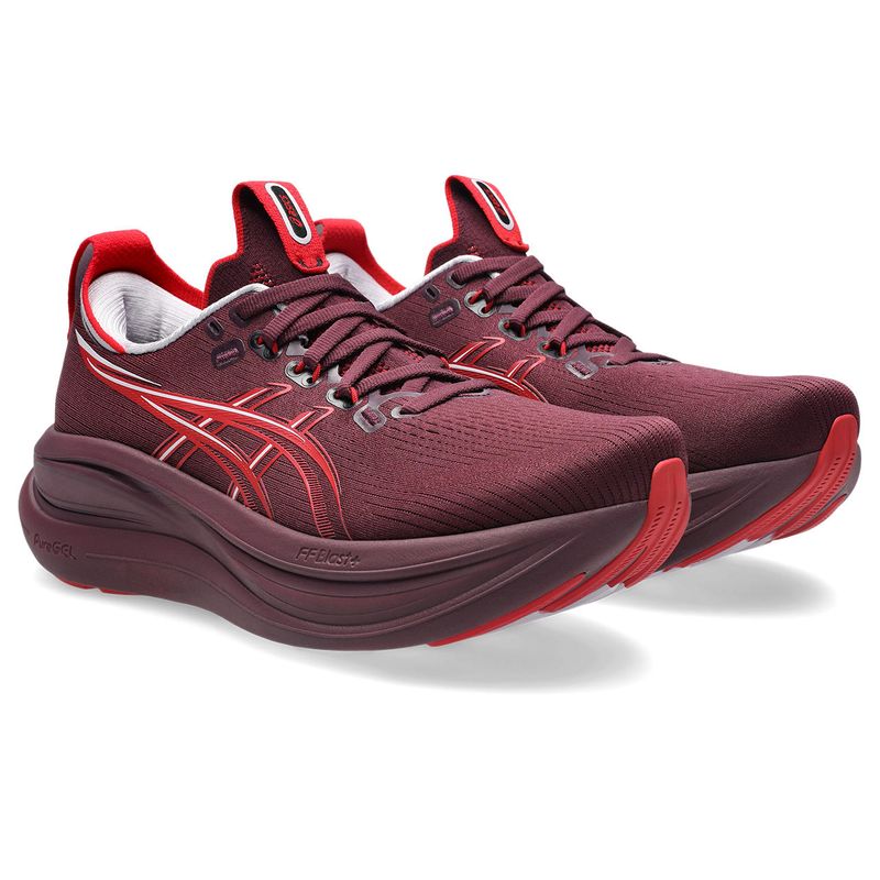 Zapatillas ASICS GEL-Nimbus 28 Beniimo Purple/Speed Red Mujer - 2