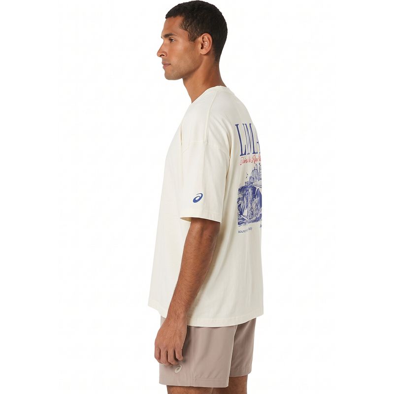 Polo ASICS Golden Run 2026 Oversized Unisex - 3