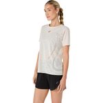 Polo ASICS Metarun Cream Mujer - 1