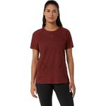 Polo ASICS Metarun Singed Red Mujer - 0