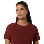 Polo ASICS Metarun Singed Red Mujer - 3