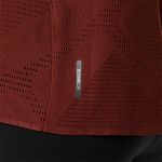 Polo ASICS Metarun Singed Red Mujer - 4