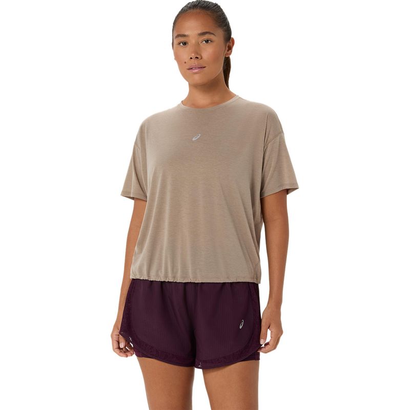 Polo ASICS Nagino Greige Mujer - 0