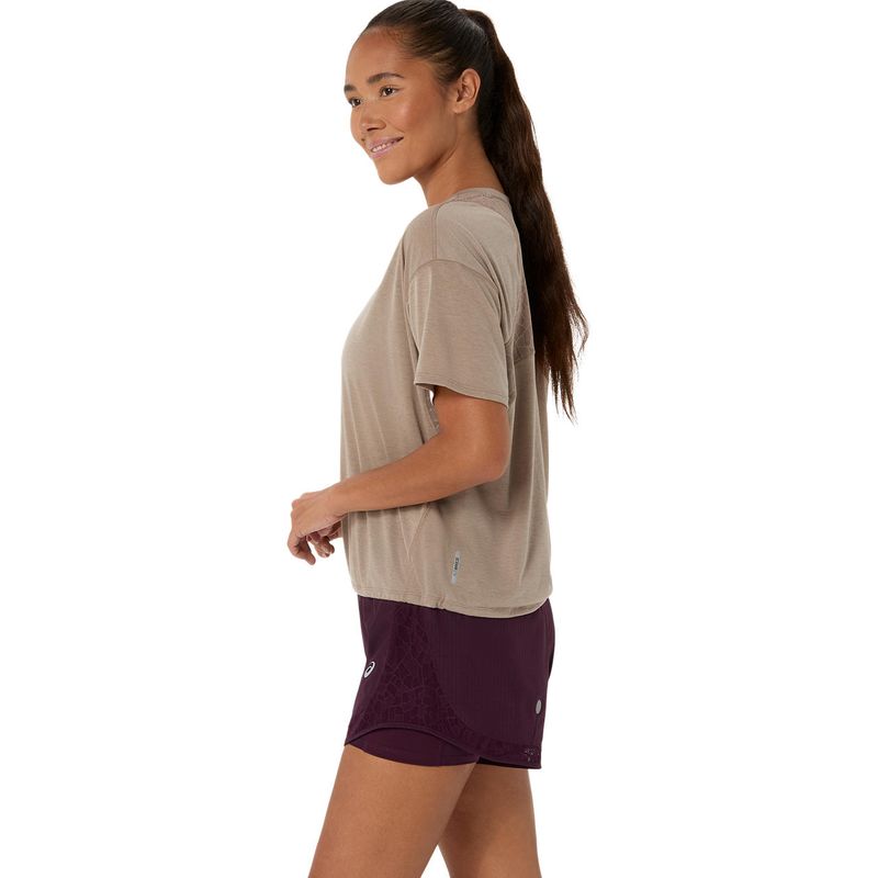 Polo ASICS Nagino Greige Mujer - 1