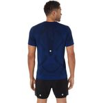 Polo ASICS Road Seamless Top Midnight Hombre - 3